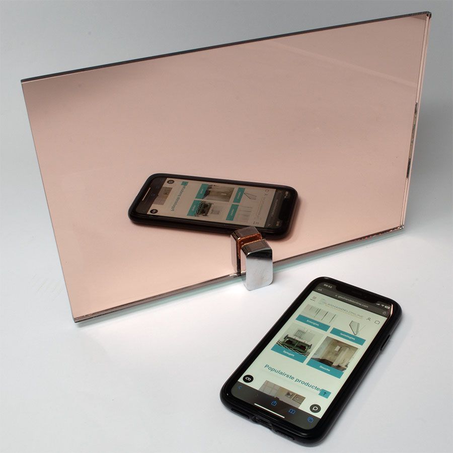 Rosé spiegel Rose-spiegel-Glashandelonline