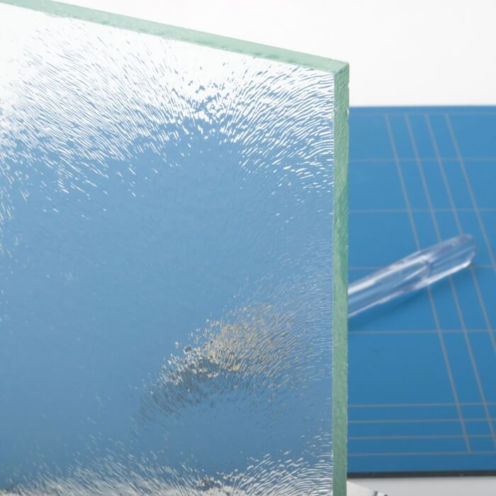 Opdekdeur XL van chinchilla glas Opdekdeur XL van chinchilla glas