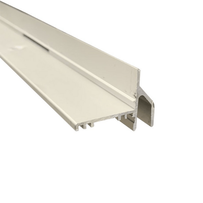 Glasprofiel LU G6 geanodiseerd Glasprofiel LU G6 geanodiseerd