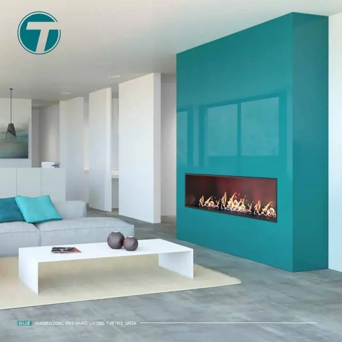 Gekleurd glas (Lacobel-T) - Zen Grey