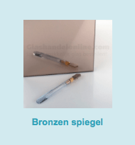 Bronzen spiegel