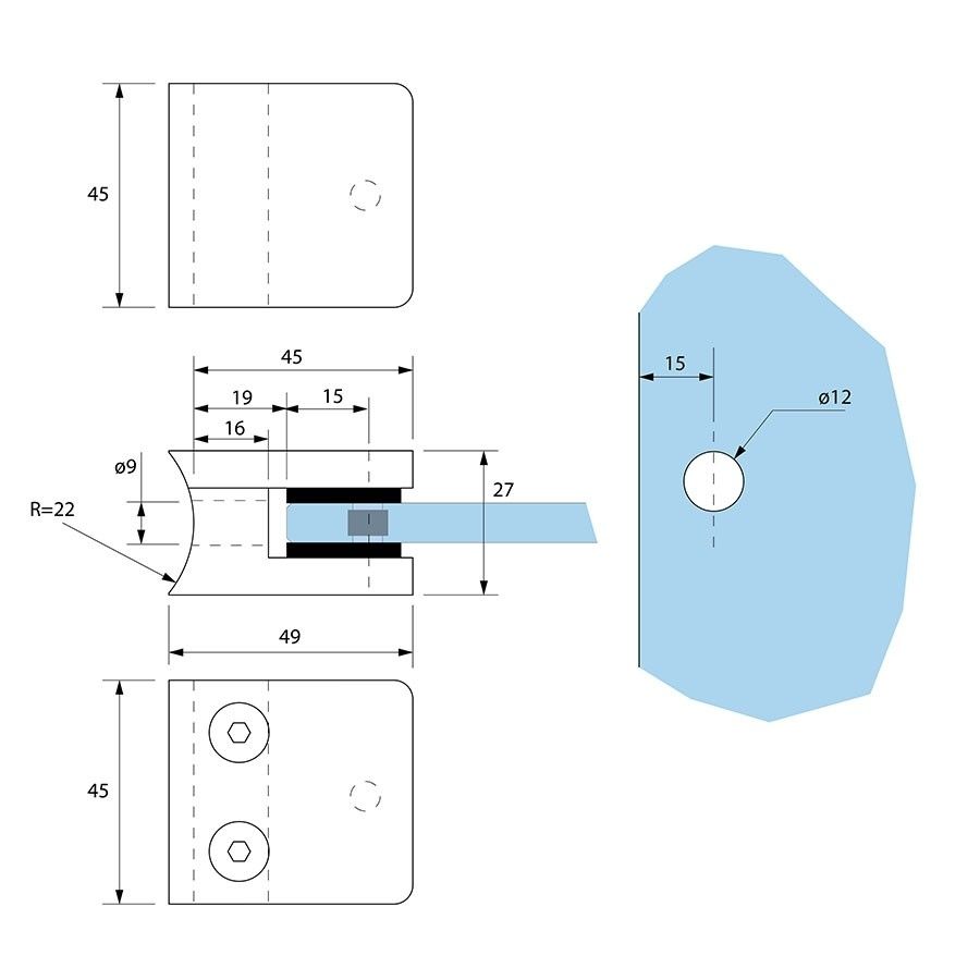 Glasklem-binnen-80CB-technische-tekening