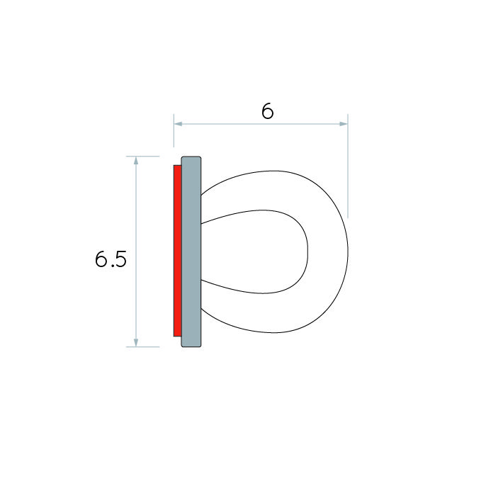 Zelfklevende-douchestrip-met-bolprofiel-technische-tekening1