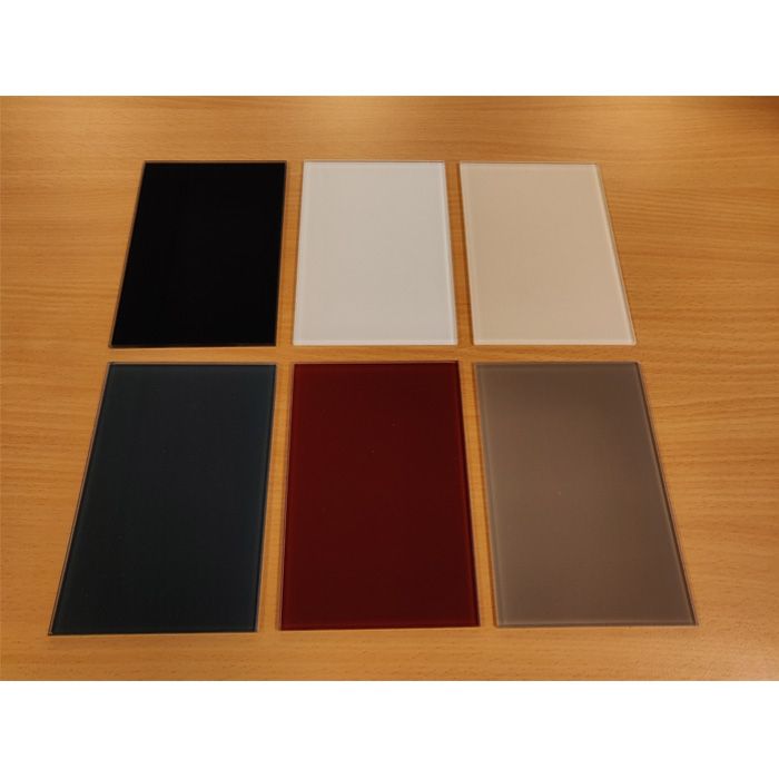 Gekleurd glas (Lacobel-T) Gekleurd glas (Lacobel-T)