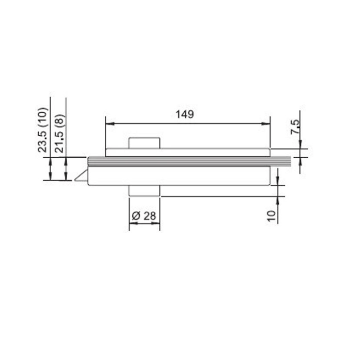 loopslot-enkelwerkend-technische-tekening