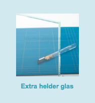 Ongehard extra helder glas