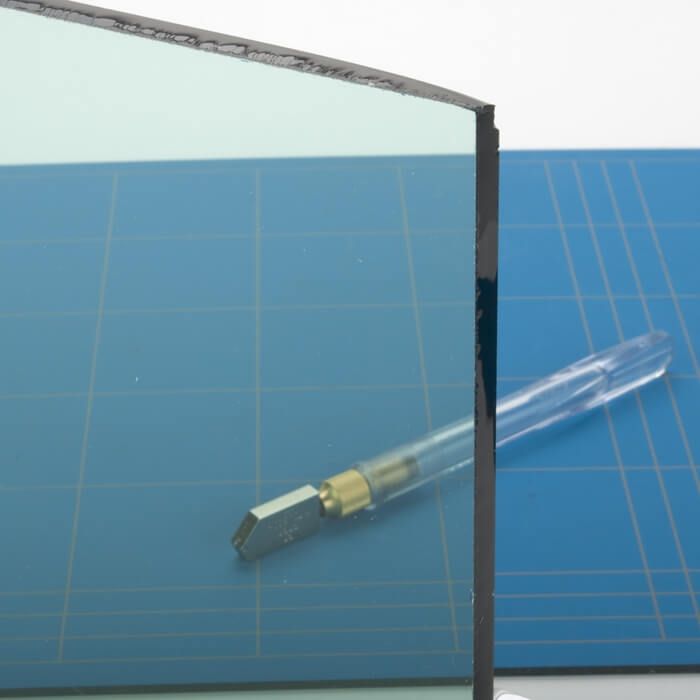 Gehard gekleurd glas 8mm