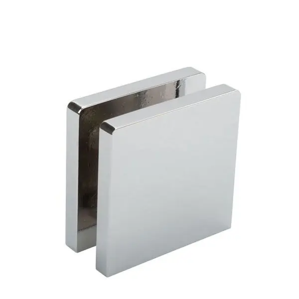 Luxe badwand op maat van helder glas