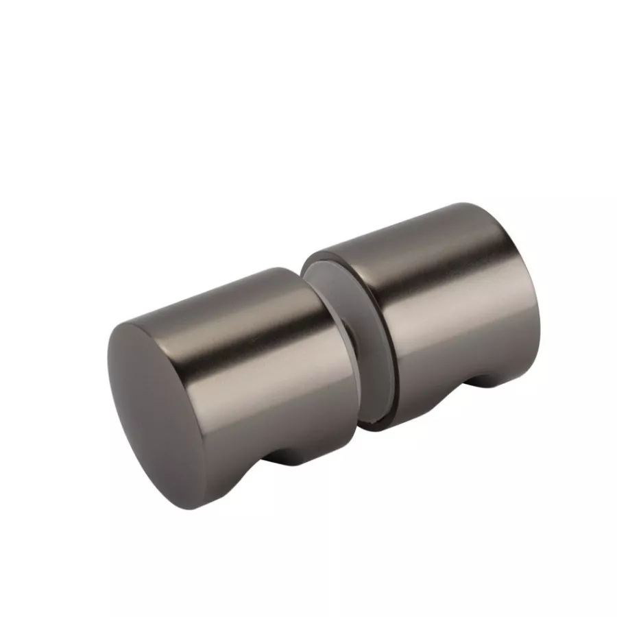 Deurknop rond ø32mm gun metal