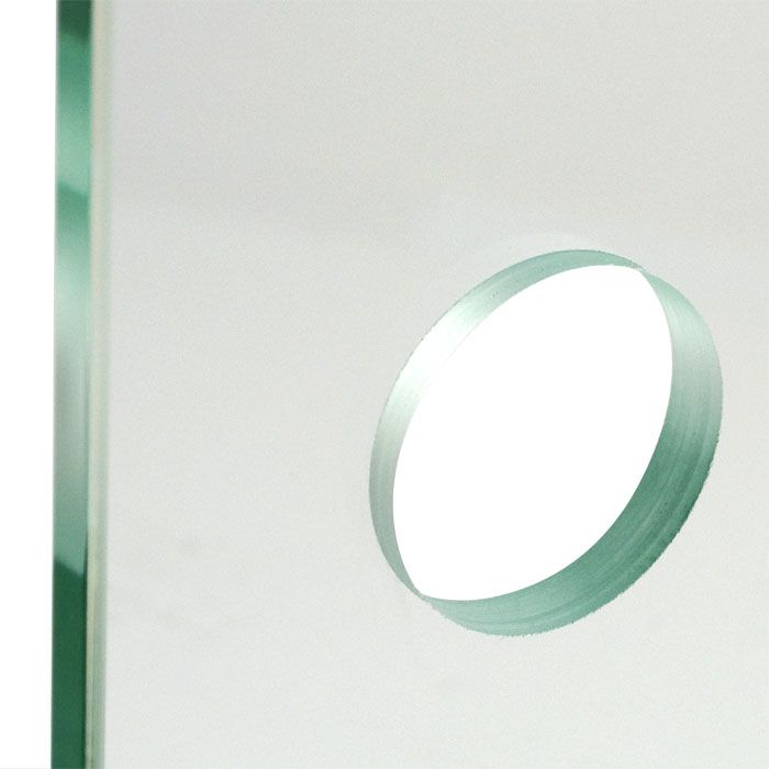 Schuifdeur gesloten rail en crepi glas Schuifdeur gesloten rail en crepi glas